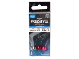 Micro-Cabeça com Ponta de Tungsténio FREESTYLE Jigs 2,2 Cm