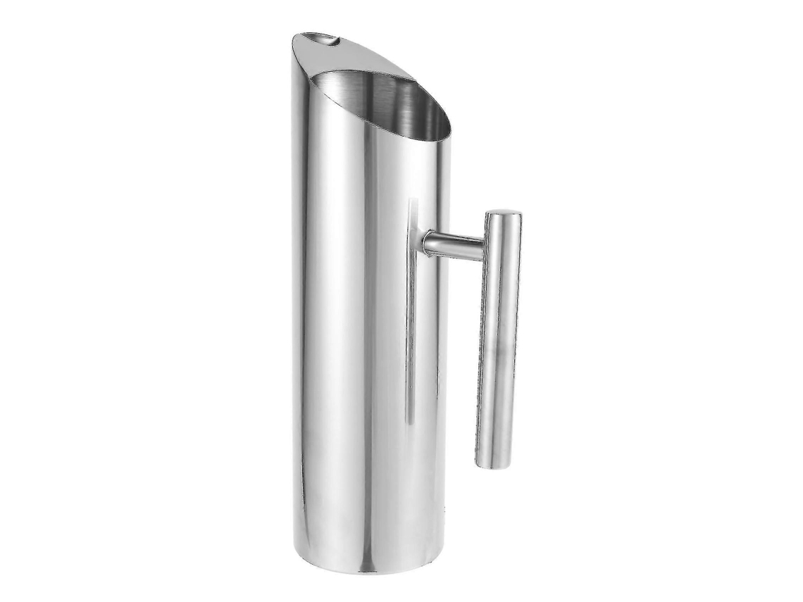 Jarron de Acero Inoxidable 1.5l para Agua, Té Helado Y Bebidas Frías, Accesorios de Bar Ktv