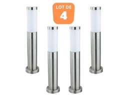 Conjunto de 4 Vasos de Aço Inoxidável Defne-4 E27 60W