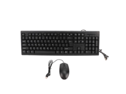 Conjunto De Teclado E Mouse Com Fio Usb Cmk858