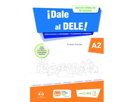Livro ¡Dale Al Dele! A2 de Ernesto Puertas Moya (Espanhol)