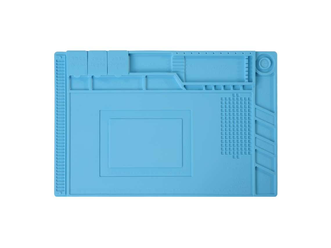 Tapete Isolante Silicone LAXISCREED para Reparo de Celulares