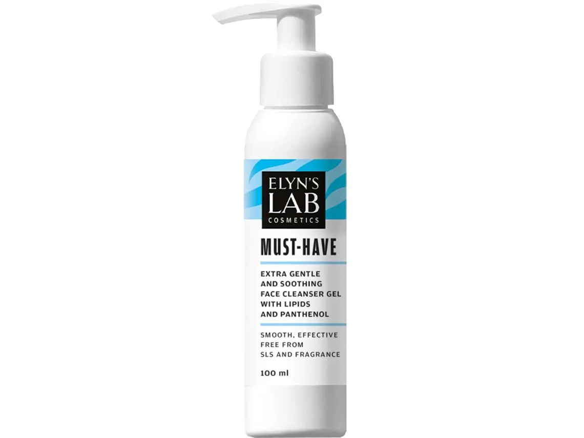 Gel De Limpeza Facial Suave Elyn's Lab Com Lípidos E Pantenol Para Pele Sensível.