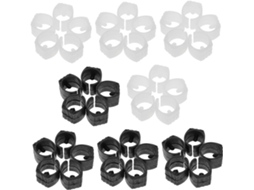 Tehaux Conjunto De 30-protetores Pés Mesa Em Formato U, Antiderrapantes, Em Plástico, Para Móveis E Pisos