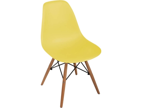Cadeira  Echair (Amarelo - Polipropileno - 50x47x82 cm)