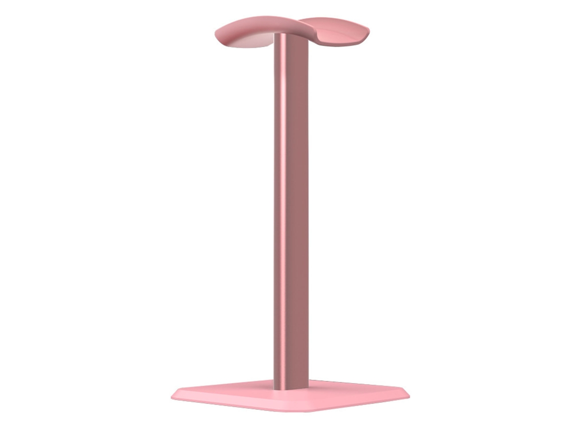 Fone De Ouvido Rosa Com Suporte Para