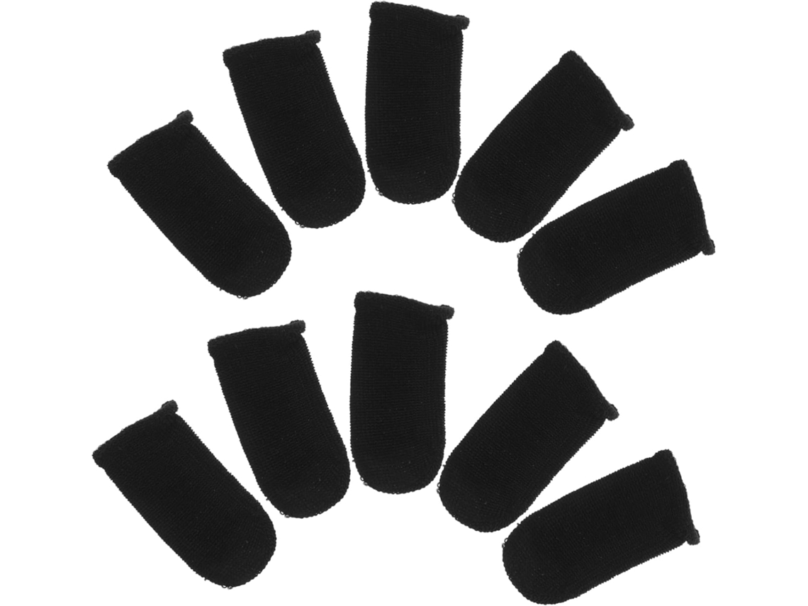 Kit Com 10 Dedeiras Respiráveis E Absorventes De Suor Para Jogos Mobile, Telas Sensíveis Ao Toque E Conforto Ideal
