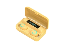 Fones De Ouvido F9 9 Bluetooth 5.0 Com Cancelamento De Ruído, Bateria Inteligente E Tela Para Jogos. Ly Ebike