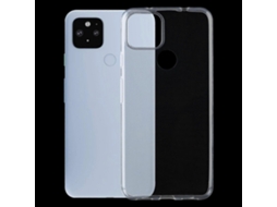 Capa Protetora Macia De Tpu Transparente Ultrafina De 0,75 Mm Para Google Pixel 5a 5g (transparente)