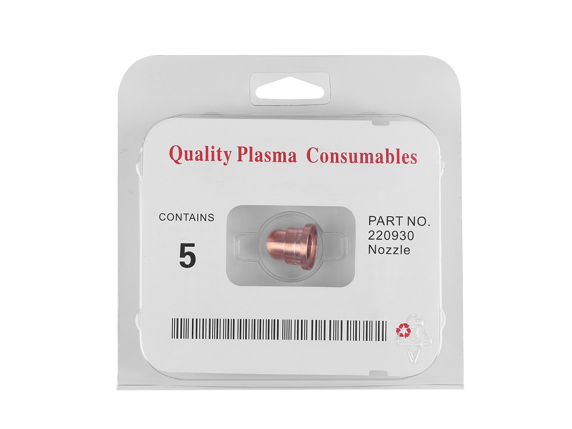 5 Peças De Bico De Cortador De Plasma Para Máquina Max65 Consumíveis 220930