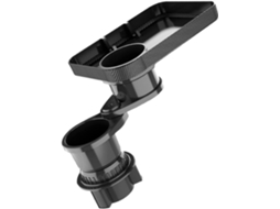 Extensor giratório para porta-copos de carro, adaptador para garrafa de água