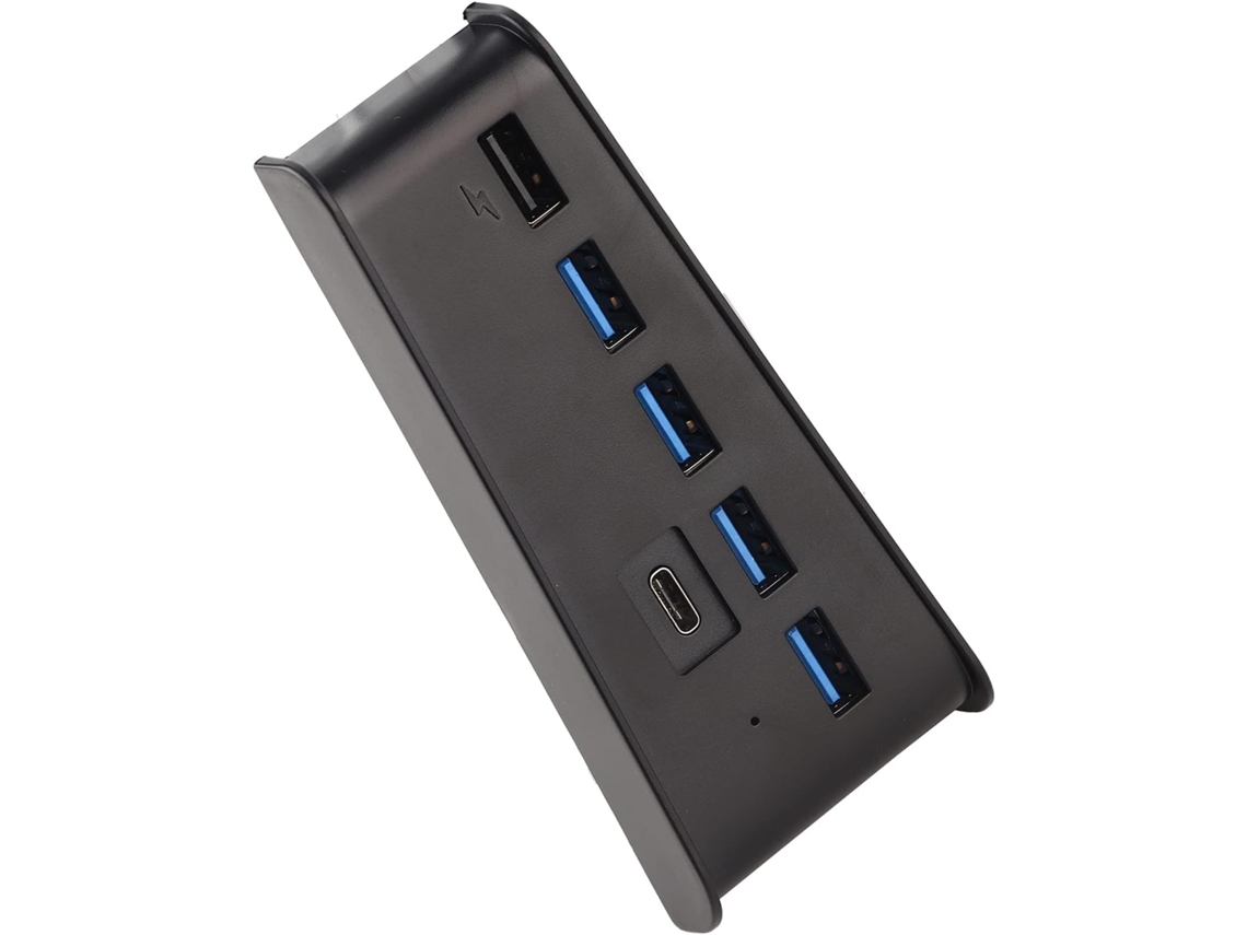 Hub Usb 5 Em 1 Para Consoles De Jogos, Transmissão Estável Alta