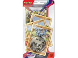 Jogo de Cartas POKEMON Scarlet e Violet - Premium Checklane (Idade Mínima Recomendada: 6 anos - Envio Aleatório)