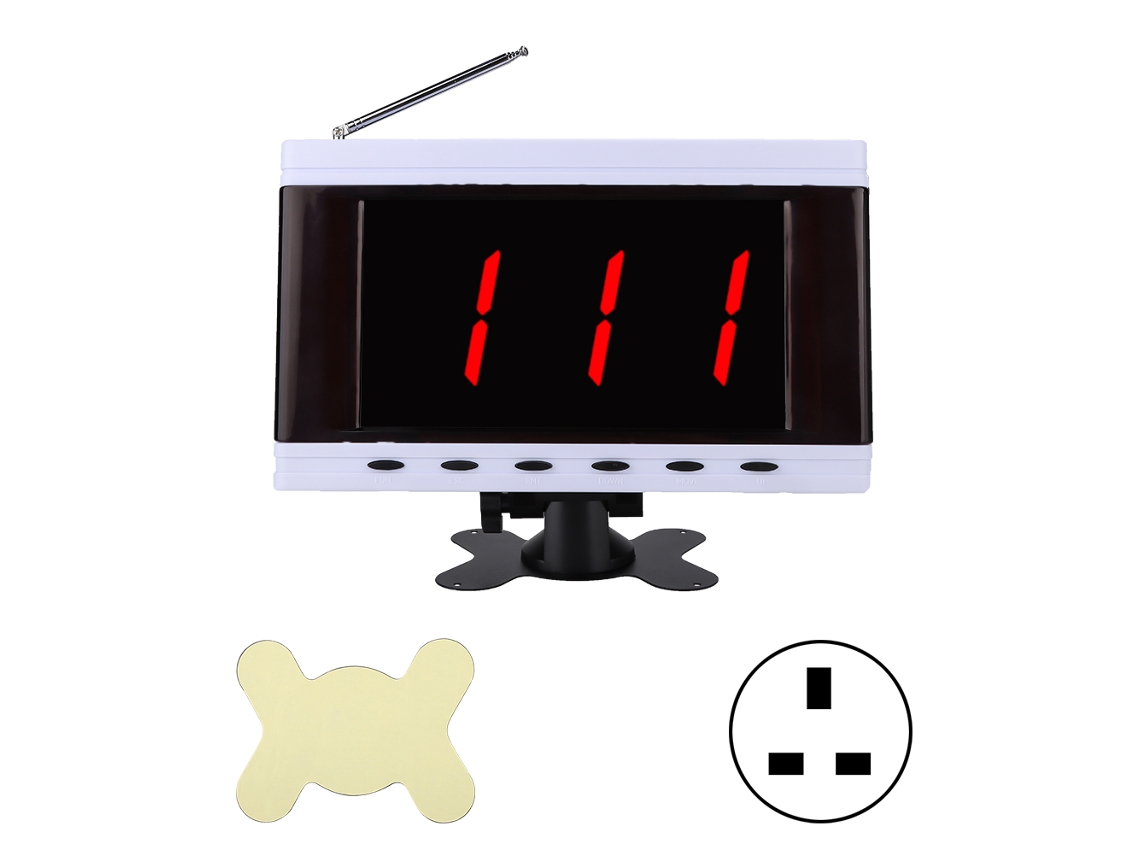 Sistema Chamada LAXISCREED 2,3" Display 3 Dígitos