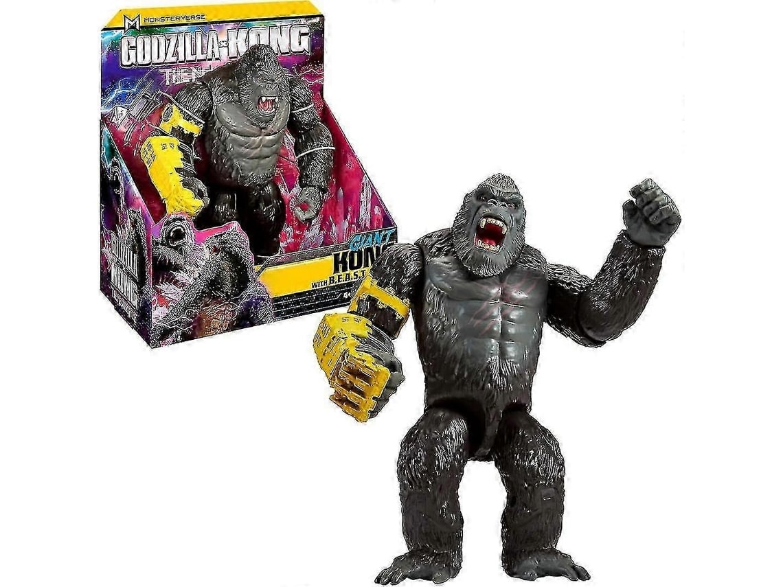 Figura De Ação Do Gigante Kong Com Luvas De Fera, 11 Polegadas, Godzilla X Kong