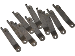 Aynefy Conjunto De 10 Dobradiças Metal Para Artesanato, Com Acabamento Fino, Para Tampas De Caixas Madeira, Vitrines