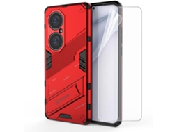 Capa Protetora Completa Antichoque Robusto Filme Flexível Hd para Huawei P50 Pro HONGWE. Pele Sintética Textura Macia Transparente