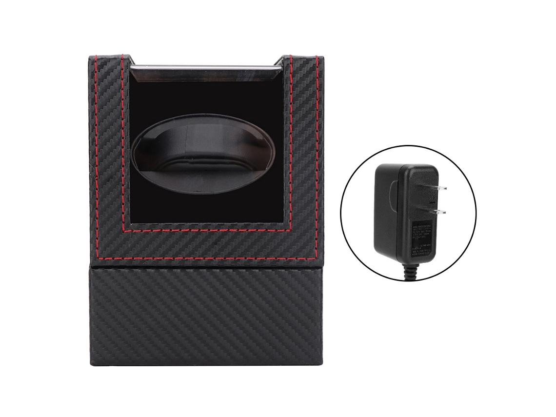 Mini Single 1+0 Caixa de Enrolamento Automático para Relógios Mecânicos com Vidro Acrílico