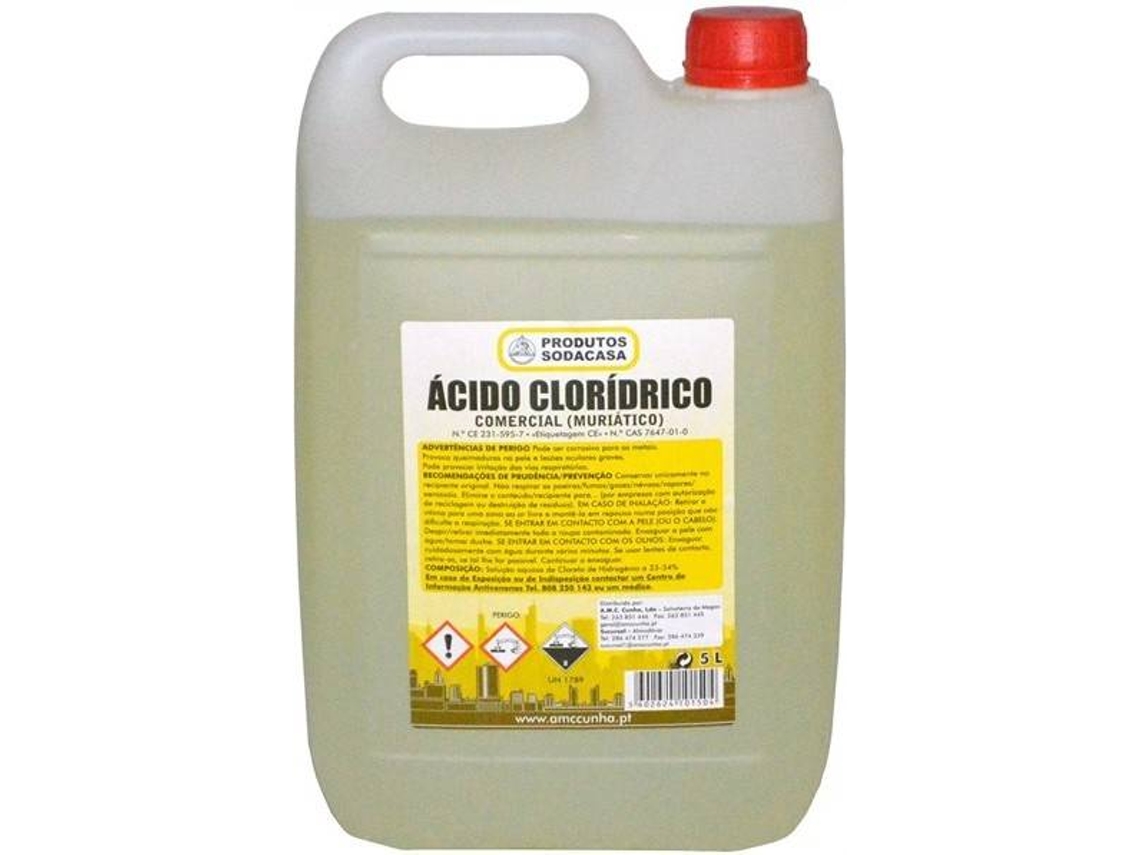 Ácido Muriatico SODACASA 5640 (5l)