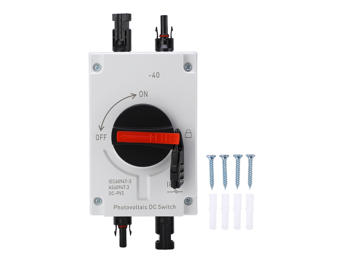 Interruptor solar PV 32A 4P IP66 com senha DC1200V S/MARCA