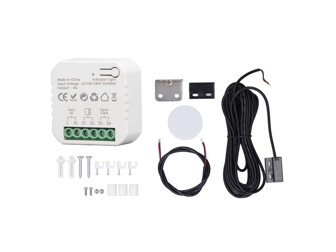 Kit Abridor de Porta de Garagem Inteligente Tuya Zigbee Wifi S/MARCA