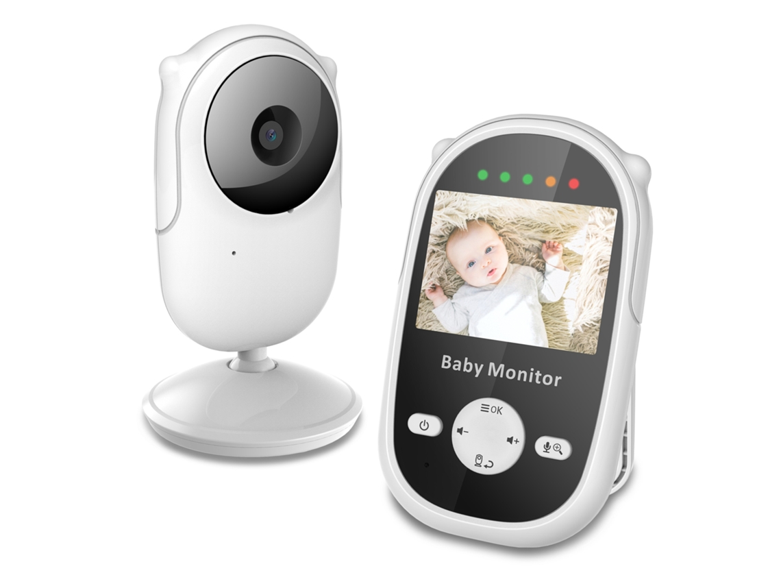 Babá Eletrônica com Câmera, Hd, Visão Noturna, Áudio Bidirecional AQUAFORGE
