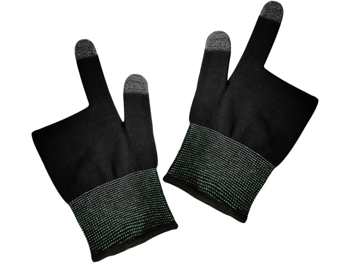 Tofficu Protetores De Dedo Para Jogos Com Tela Sensível Ao Toque, Luvas Quentes De Inverno Para Celular, Nylon E Fibra
