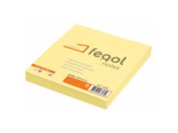 Bloco De Notas Aderentes 75x75mm Fegol