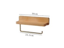 Porta Lenços De Madeira Maciça Estilo Japonês, Suporte Para Papel Higiênico E Cozinha Em Madeira De Faia, Utensílios De Cozinha, A Aquaforge