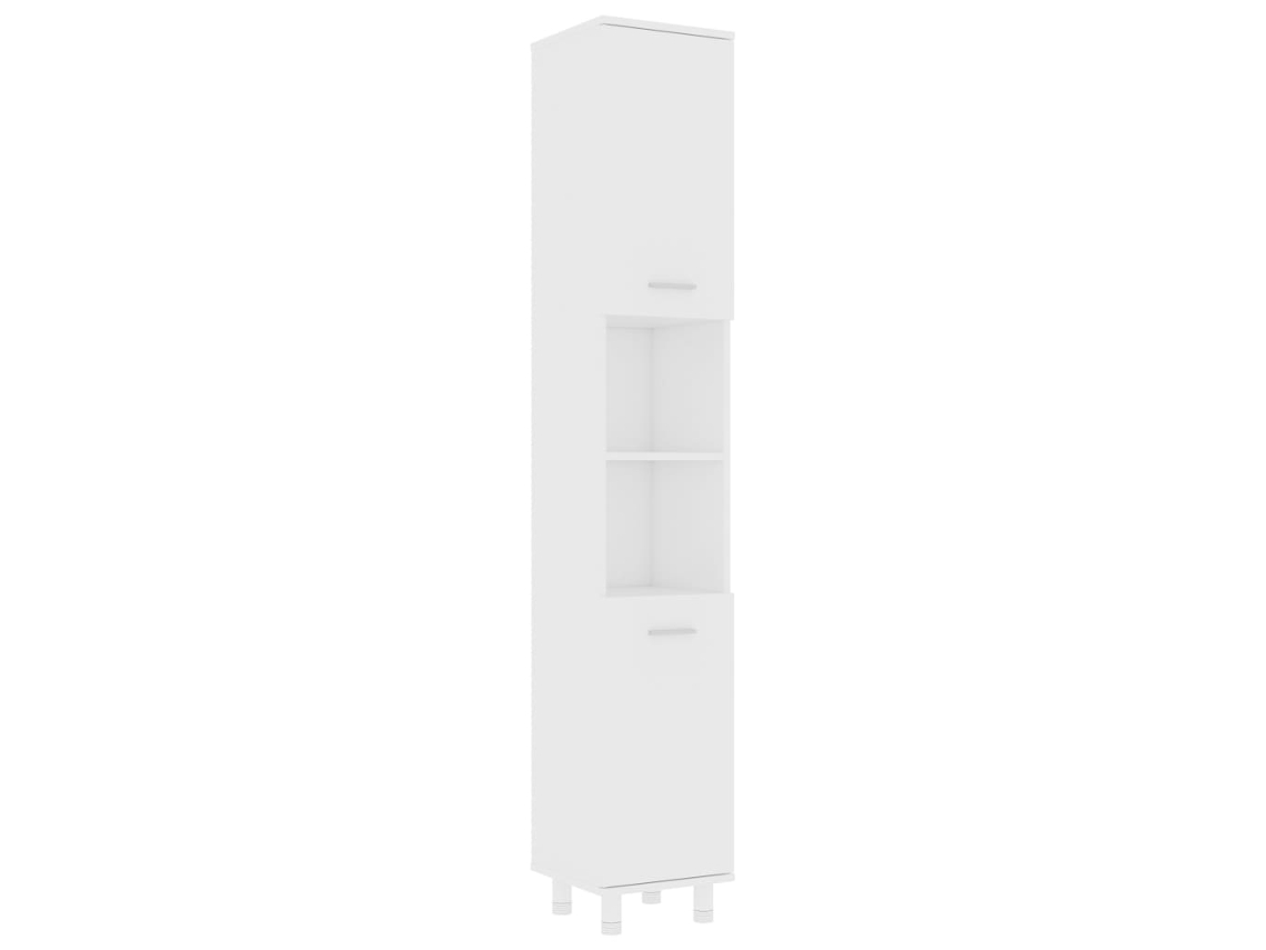 Bathroom Cabinet, Bathroom Cabinets Vidaxl Branco Madeira Processada (n/a)
