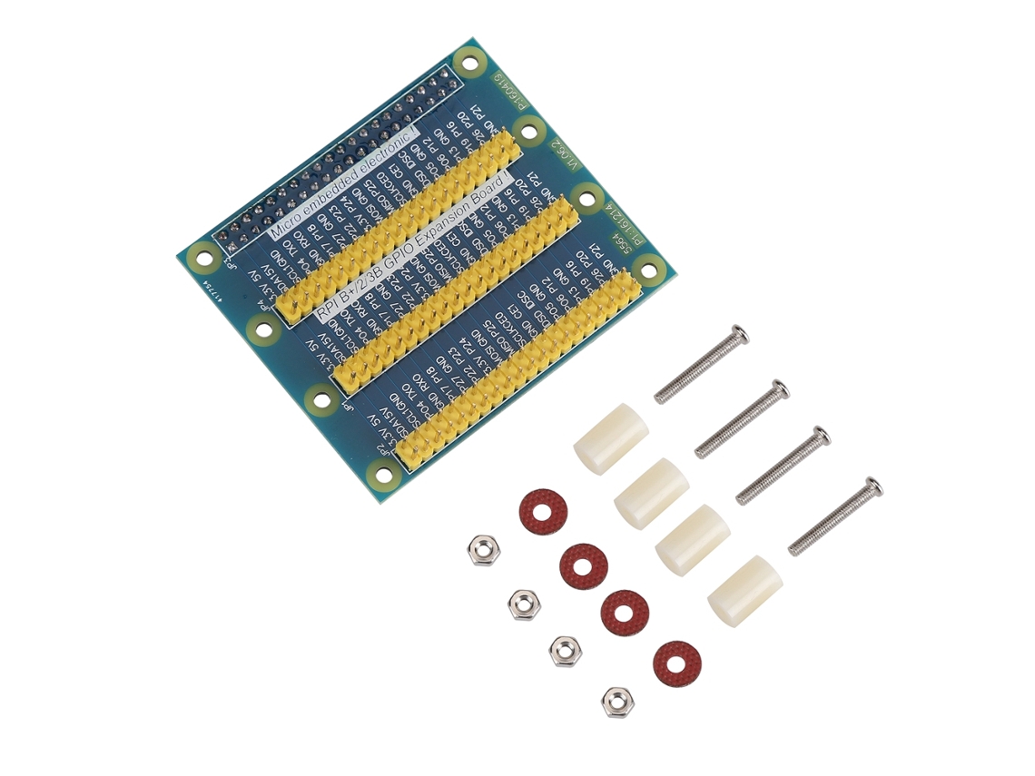 Placa Gpio LAXISCREED 3 Portas Raspberry Pi