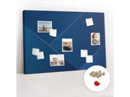 Painel De Cortiça Para Parede Abstração Decorativa Para O Corredor Espelharte (120x80 Cm)