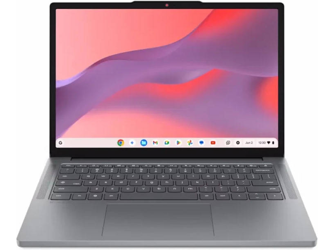 Portátil LENOVO Chromebook Plus 14M9610-168 (14 - MediaTek Kompanio Ultra 910 - RAM: 16 GB - 512 GB Flash PCIe - Immortalis-G925 MC- Teclado Português)