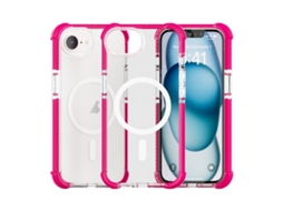 Capa De Acrílico Transparente À Prova De Choque Para Iphone 17e - Magnética - Magsafe