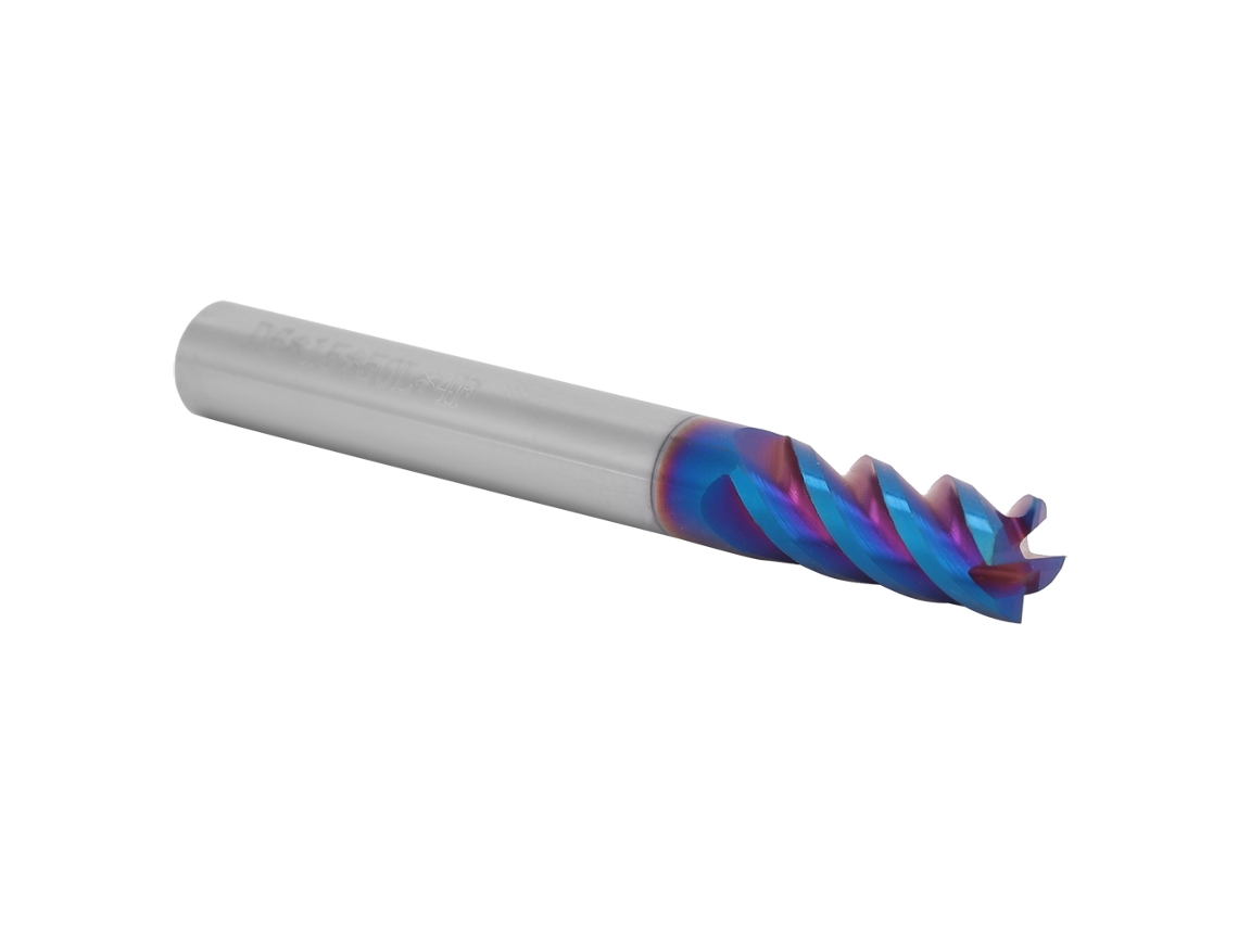 Laxiscreed Broca De Revestimento Nanométrico Hrc 65°, 4 Fases Em Aço De Tungstênio