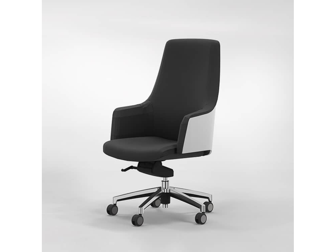 Cadeira Escritorio Executiva Ergonómica FORMA 5 Cuore Black Pearl Qualidade Superior