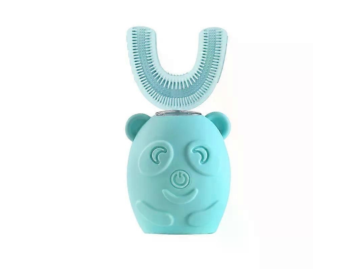 Escova De Dentes Elétrica Infantil Em Formato De U, Sônica E Inteligente, Ultrassônica, 360 Graus, Para Clareamento Dental Em Crianças, Ipx7 À Pr