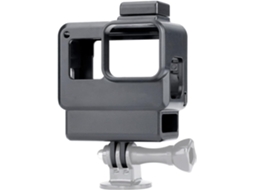 Case Para Vlog Câmera De Ação, Estrutura De Gaiola Para Vlogging Com Sapata Fria Hero 7, 6e 5-preto, Compatível Com