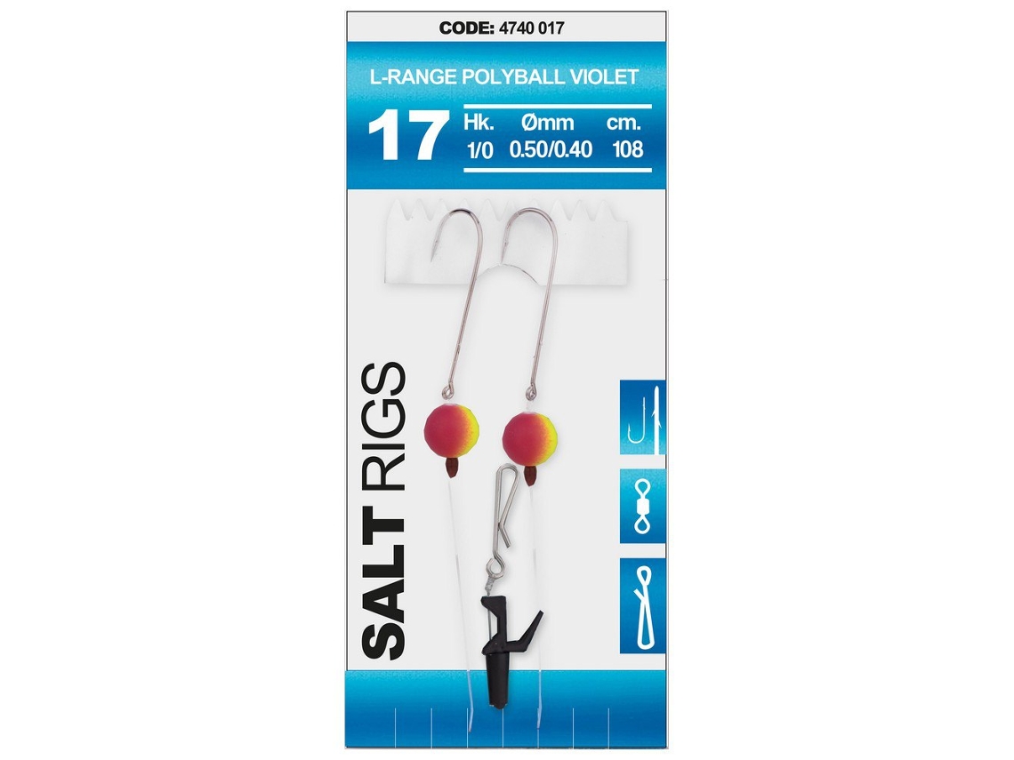 Anzol Montado Salt Transparente 2Spro