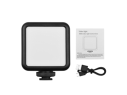 2026 luz Led de Vídeo com Suporte para Sapato, Luz de Painel Led Mini para Câmera e Fotografia Interlock
