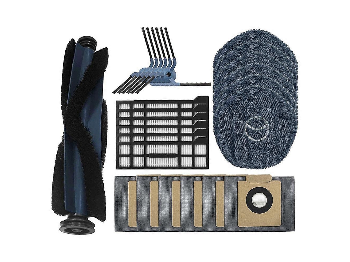 Peças De Reposição Para Aspirador Robô X10 Pro Omni: Escova Rotativa, Escova Lateral, Filtro, Pano De Limpeza E Saco De Pó._ptg