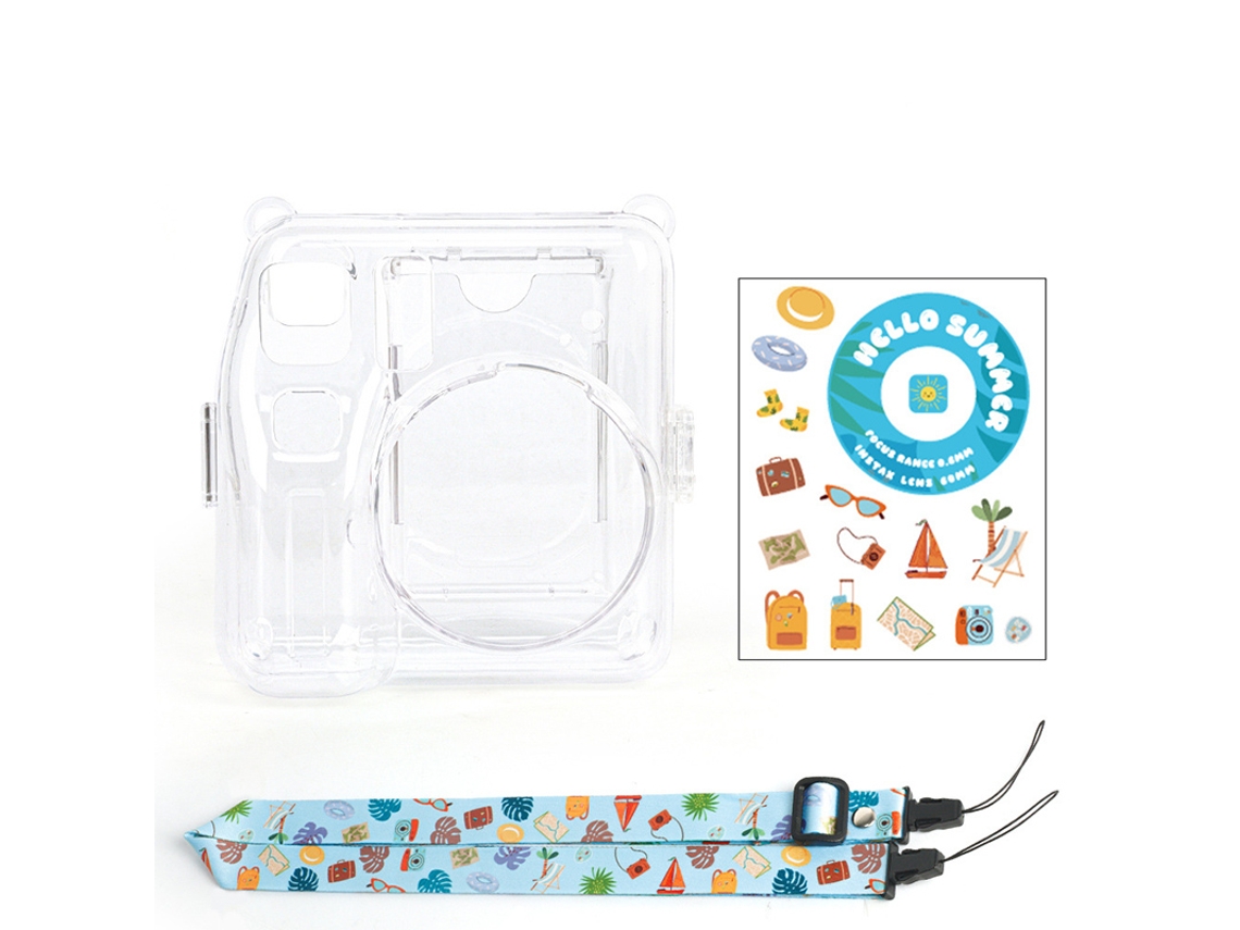 Bolsa Para Câmera Instax Mini Se Com Acessórios Brilvibera