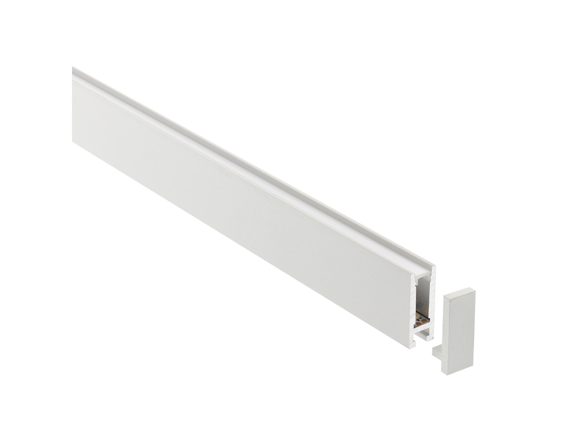 Perfil Aluminio Phanter S2 Para Fitas Led Metro LEDBOX