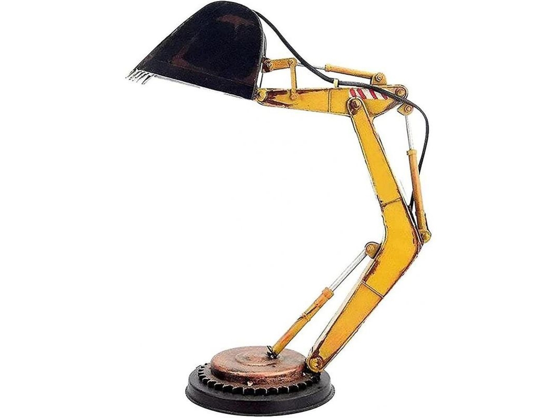 Lâmpada De Escritório Excavadora Led Móvel Estilo Industrial Decoração Para Crianças Presente Cmp
