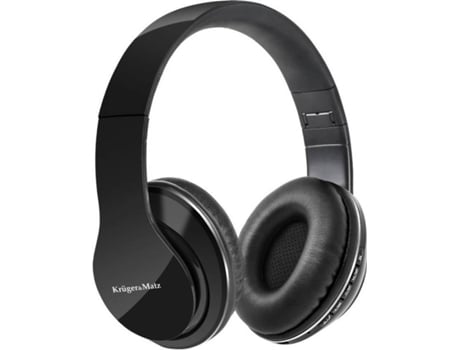 Auscultadores Bluetooth KRÜGER&MATZ Street BT (On Ear - Microfone - Preto)