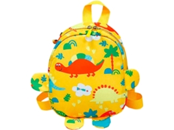 Mochila Escolar Infantil Com Estampa De Animais Fofos, Ideal Para Pré Escola, Jardim Infância E Meninos. Possui Alças Bolsos. Aquaforge
