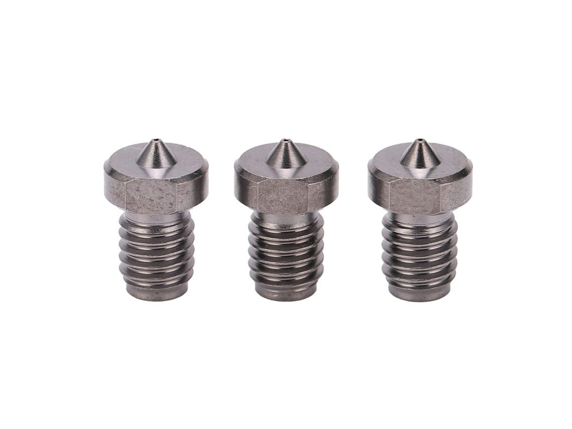 Peças De Bicos Para Impressora 3d Tt3d Aço Temperado Filamento 1.75mm Dureza 50 Graus 0.4mm Acessórios