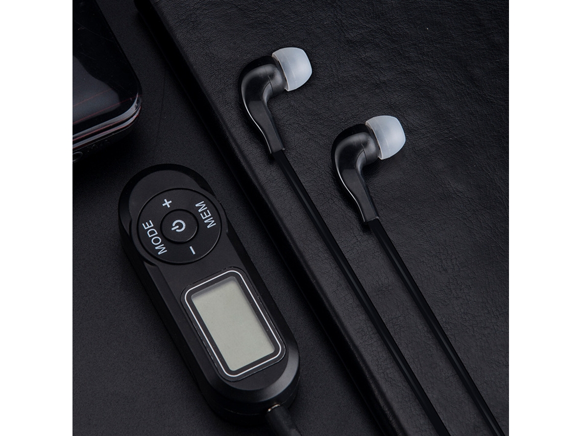 Yeni Nesil Radyo Walkman Mini Portatif Lcd Ekran Kulaklık Ile UISAVE
