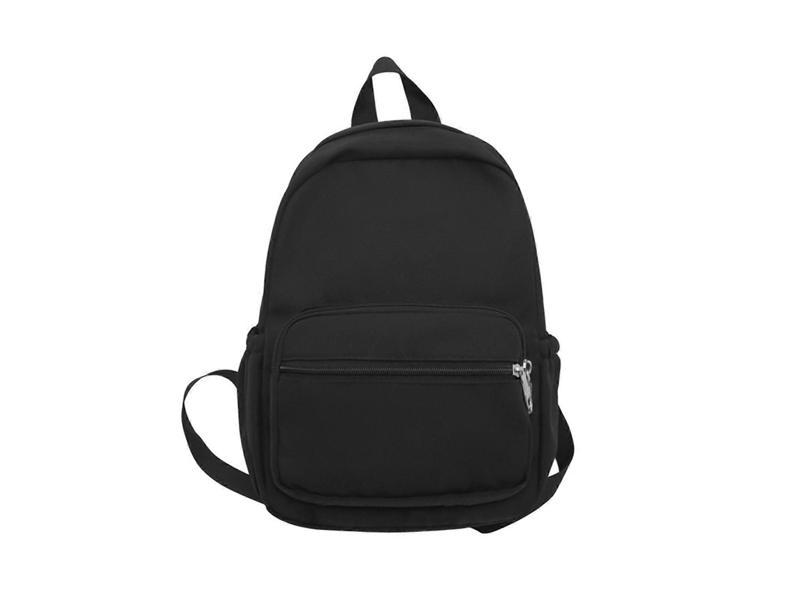 Mochila Escolar Estilo Japonês Para Mulheres, Mochila Grande De Nylon Estilo Harajuku Para Laptop, Bolsa Para Livros, Branca Olysi Shop