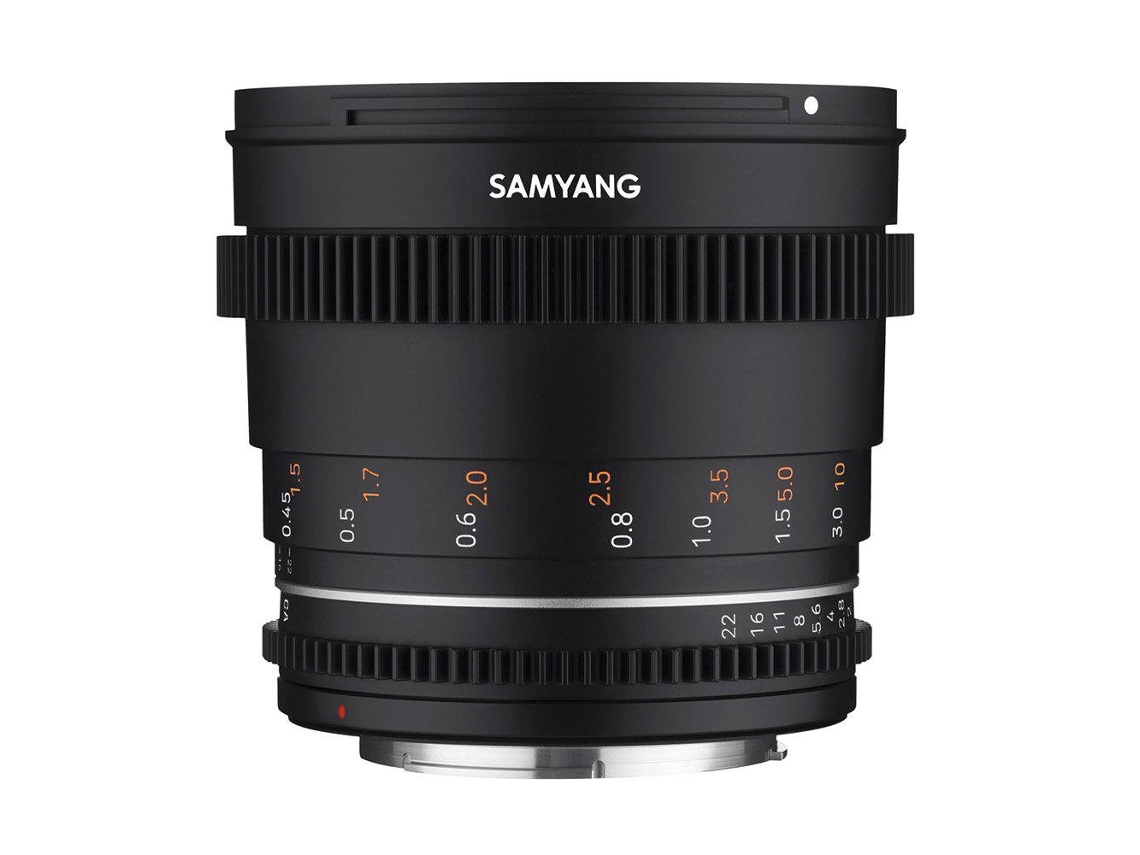 Objetiva SAMYANG Mf 50 Mm T1.5 Vdslr Mk2 Mft (Encaixe: Micro 4/3 (MFT))